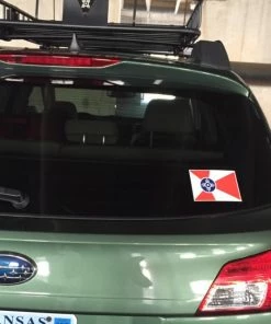 Lucinda's Wichita And Kansas Merch Wichita Flag Sticker