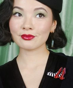 Lucinda's Wicked Witch Of The East Brooch By Erstwilder