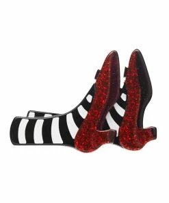 Lucinda's Wicked Witch Of The East Brooch By Erstwilder