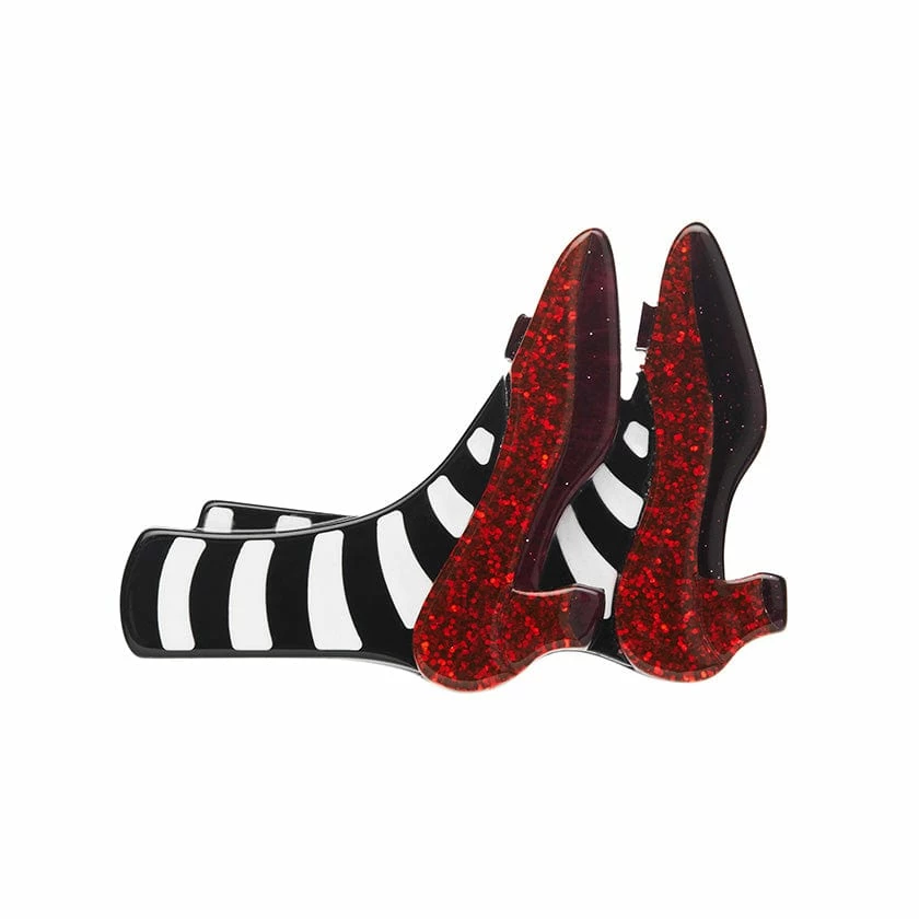 Lucinda's Wicked Witch Of The East Brooch By Erstwilder 3 Lucinda's Wicked Witch Of The East Brooch By Erstwilder