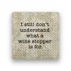 Lucinda's Wichita Gifts Wine Stopper Coaster