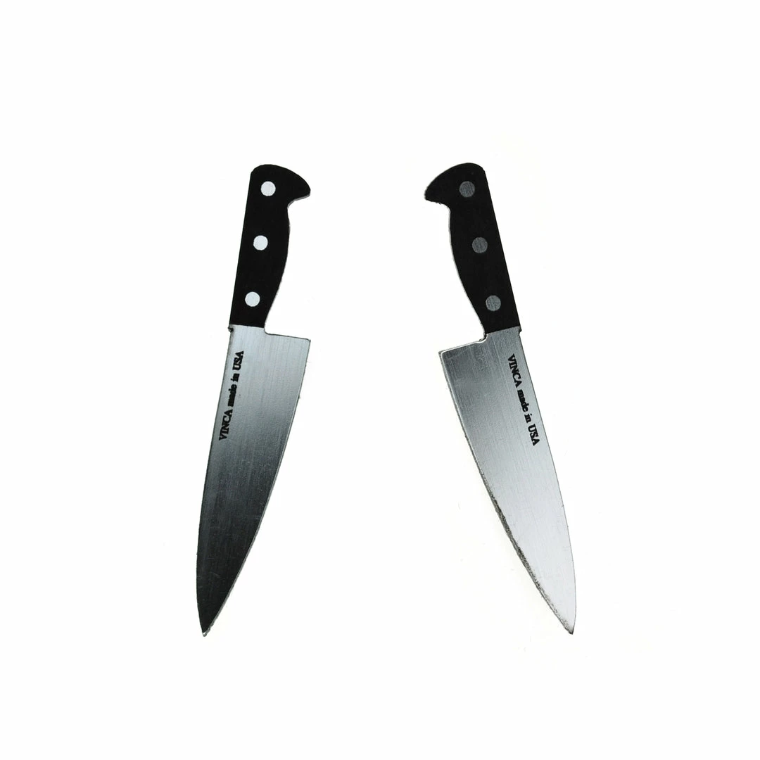 Lucinda's XL Chef's Knife Post Earrings New 3 Lucinda's XL Chef's Knife Post Earrings New