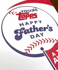 Lucinda's You're Topps Father's Day Card New