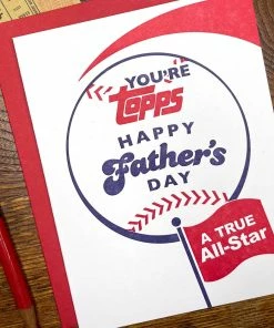 Lucinda's You're Topps Father's Day Card New