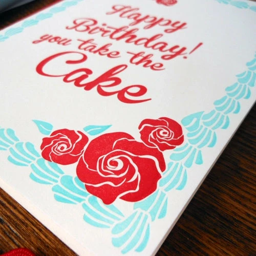 Lucinda's You Take The Cake Birthday Card New 4 Lucinda's You Take The Cake Birthday Card New