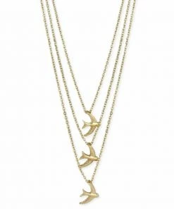 Lucinda's Sweet Swallows Necklace